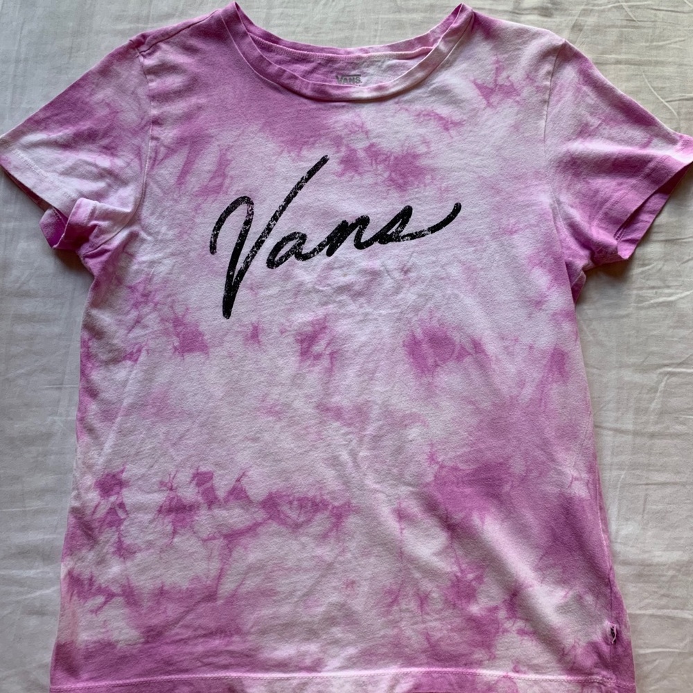 Tie-dye Vans T-shirt